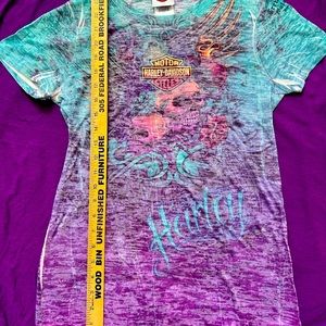 Vintage Ladies Harley-Davidson T-shirt. Vancouver BC.